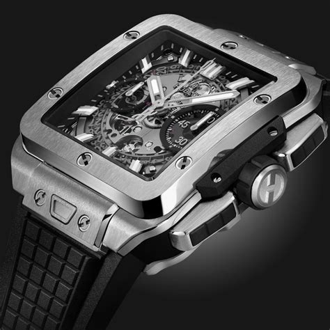 hublot skeleton square|Hublot skeleton titanium.